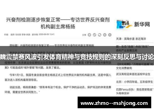 魏震禁赛风波引发体育精神与竞技规则的深刻反思与讨论